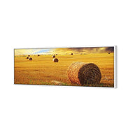 Bales of Hay Sunset