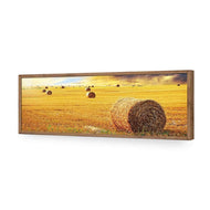Bales of Hay Sunset