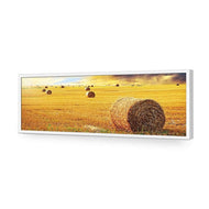 Bales of Hay Sunset