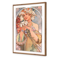 Flowers by Alphonse Mucha