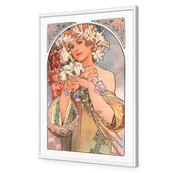 Flowers by Alphonse Mucha