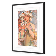 Flowers by Alphonse Mucha