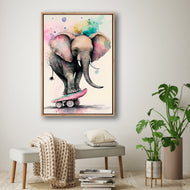 Elephant on Wheels