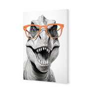 Dino in Orange Glasses