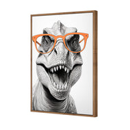 Dino in Orange Glasses