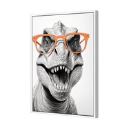 Dino in Orange Glasses