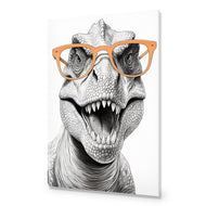 Dino in Orange Glasses