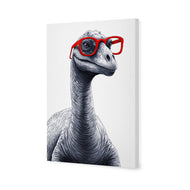 Dino in Red Glasses