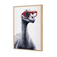 Dino in Red Glasses