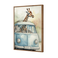 Giraffe in Kombi