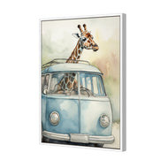 Giraffe in Kombi