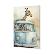 Giraffe in Kombi