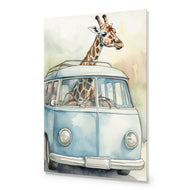 Giraffe in Kombi