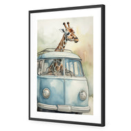 Giraffe in Kombi