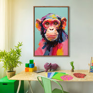 Pastel Painted Monkey