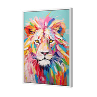 Pastel Painted Lion