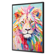 Pastel Painted Lion