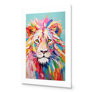 Pastel Painted Lion