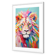 Pastel Painted Lion