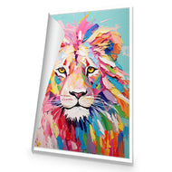 Pastel Painted Lion