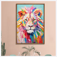 Pastel Painted Lion