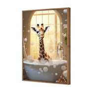 Giraffe Bathtime
