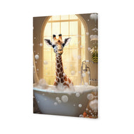 Giraffe Bathtime