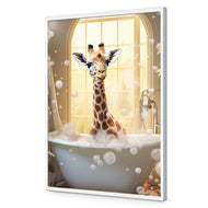 Giraffe Bathtime