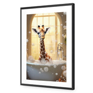 Giraffe Bathtime