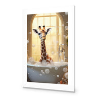 Giraffe Bathtime