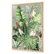 Jungle Exotica Green I VERTICAL