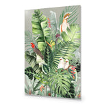 Jungle Exotica Green I VERTICAL