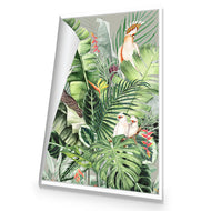 Jungle Exotica Green I VERTICAL