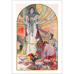 Salammbo by Alphonse Mucha