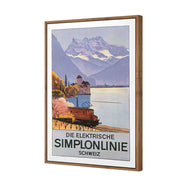 Simplonlinie Montreux by Cardinaux