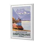Simplonlinie Montreux by Cardinaux