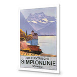 Simplonlinie Montreux by Cardinaux