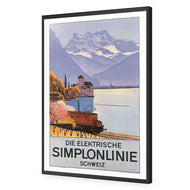 Simplonlinie Montreux by Cardinaux