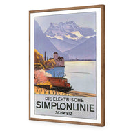 Simplonlinie Montreux by Cardinaux