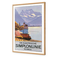 Simplonlinie Montreux by Cardinaux