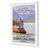 Simplonlinie Montreux by Cardinaux