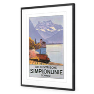 Simplonlinie Montreux by Cardinaux