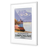 Simplonlinie Montreux by Cardinaux