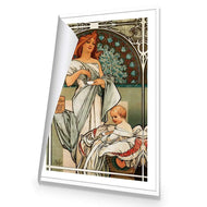 Nestle By Alphonse Mucha