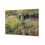 Woman with Parasol in a Garden