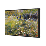 Woman with Parasol in a Garden