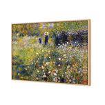 Woman with Parasol in a Garden