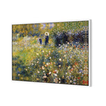 Woman with Parasol in a Garden