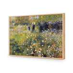 Woman with Parasol in a Garden