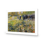 Woman with Parasol in a Garden